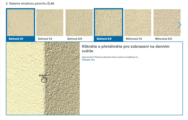 Próbálja ki előre a kiválasztott színeket fényben és árnyékban!