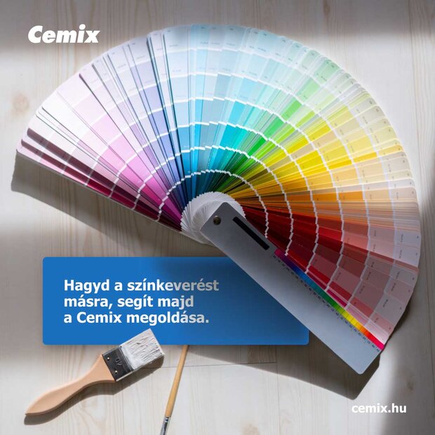 Cemix beltéri festék színpaletta Cemix beltéri festék színpaletta