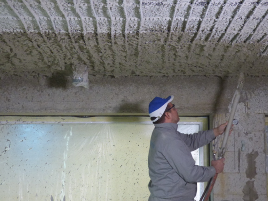 WALL HEATING BENEATH PLASTER AND TILES